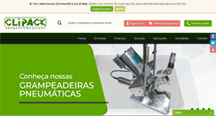 Desktop Screenshot of clipack.com.br